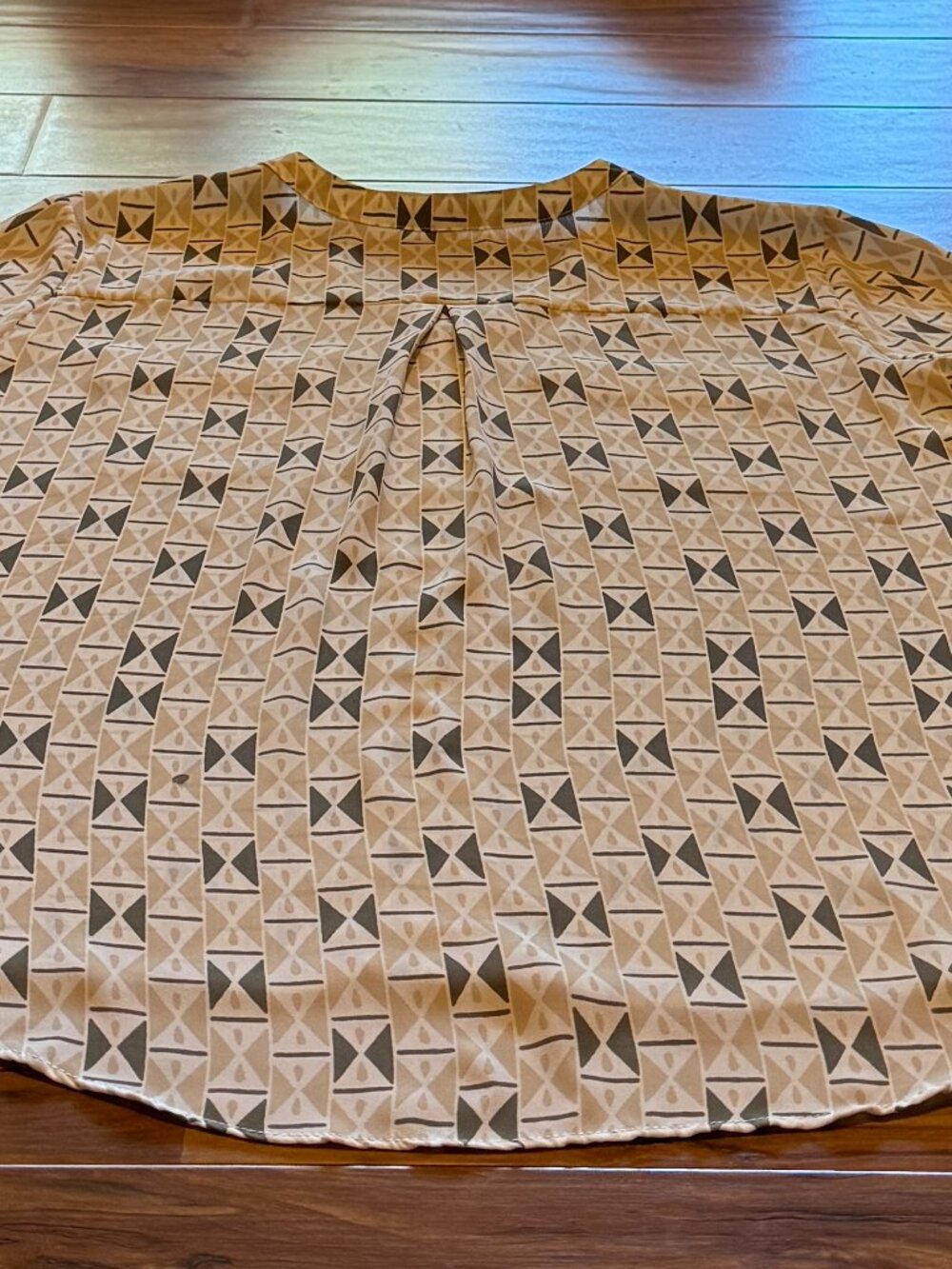 Cato Geometric Print Zip Top Long Sleeve XL - Picture 5 of 5